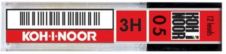 Koh-i-Noor E205-3H potloodstift Zwart