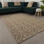 Koho Carpets Vloerkleed Buiten Buitenkleed Laagpolig Beige Vloerkleed Koho Outdoor Tapijt 160x230cm- Modern Woonkamer Salon Slaapkamer Eetkamer - Thumbnail 1