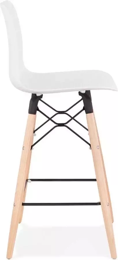 Kokoon DETROIT MINI Snackkruk Wit Barkruk Design