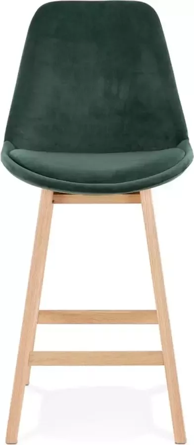 Kokoon BASIL MINI Halfhoge Snackkruk Groen Zwart Velvet Design