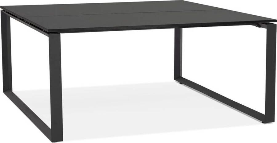 Kokoon Design Bureau Abak 140 cm Zwart