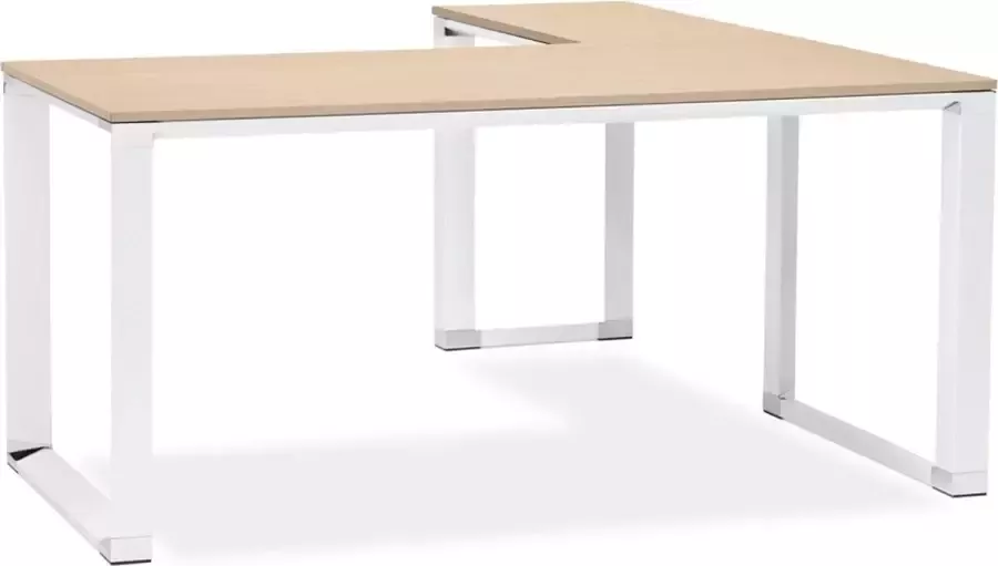 Kokoon Design Hoekbureau WARNER licht blad wit Design