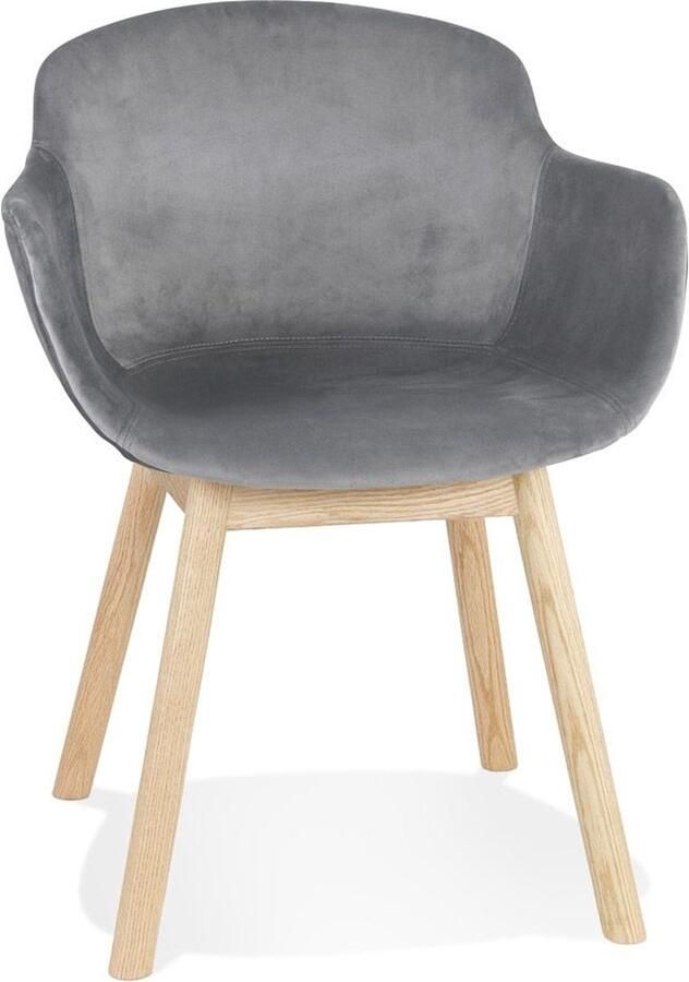 Kokoon Maysun Design Stoel FRIDA Grijs Naturel