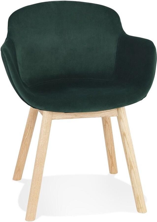 Kokoon Maysun Design Stoel FRIDA Groen Naturel