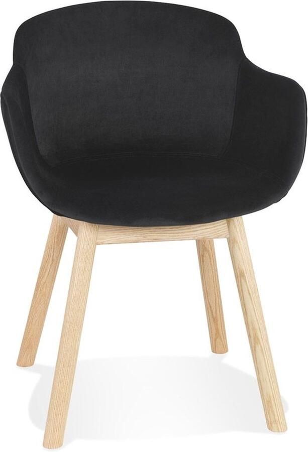 Kokoon Maysun Design Stoel FRIDA Zwart Naturel