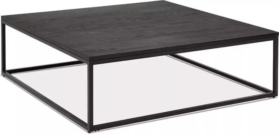 Kokoon Maysun Salontafel PETRA Zwart 110x110x35cm