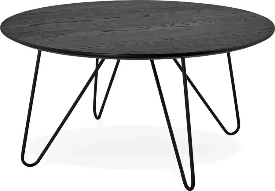 Kokoon Maysun Salontafel RASA Zwart Ø80x40cm