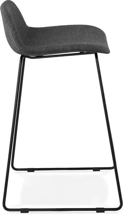 Kokoon VANCOUVER MINI Snackkruk Donkergrijs Zwart Barkruk Design - Foto 2