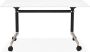 Bondy Living Verrijdbare bureautafel HELPE eiken zwart 140 x 70 cm Kokoon Design - Thumbnail 1