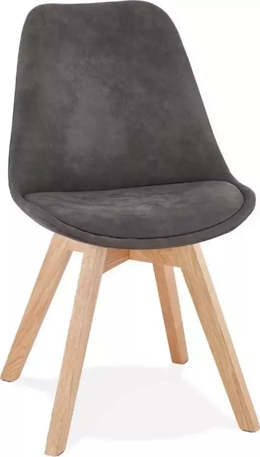 Kokoon Kuipstoel SOME donkergrijs naturel Design