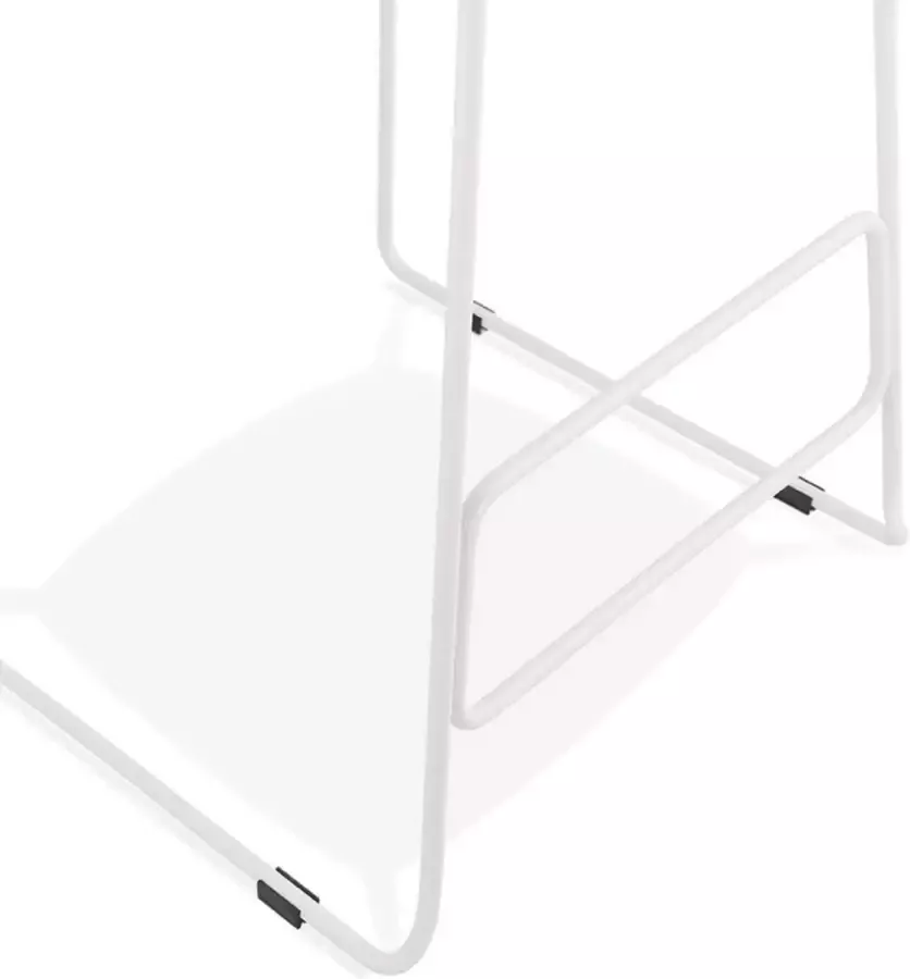 Kokoon VANCOUVER MINI Snackkruk Lichtgrijs Wit Barkruk Design