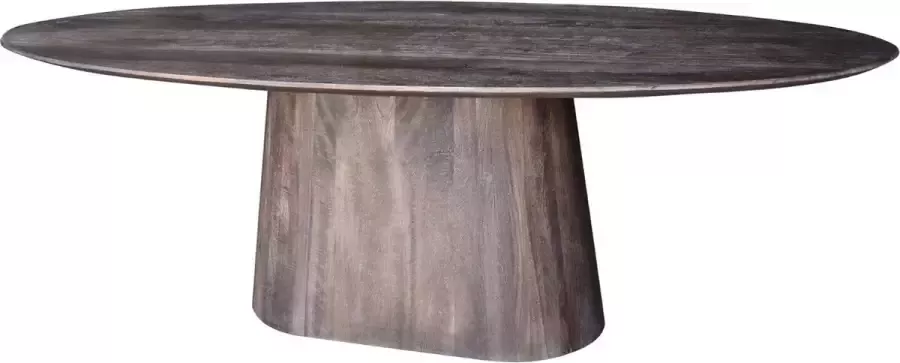 Kolony B.V. Eettafel Arne ovaal bruin Houten eettafel 240x110x78cm