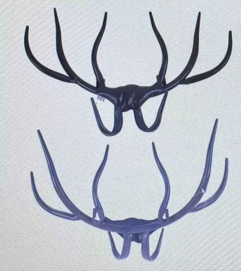 Kolony B.V. KAPSTOK GEWEI METAAL BRUIN 37 X 26 X 8 CM