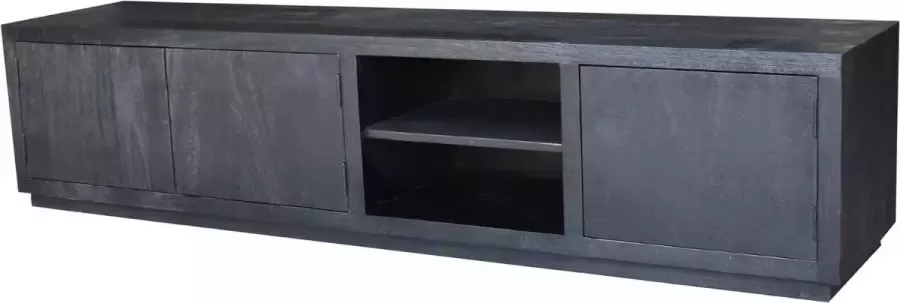 Kolony B.V. Tv-meubel Pochettino hout zwart 200x42x45cm