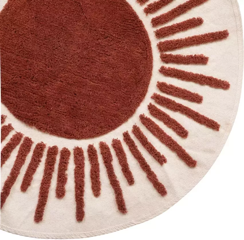 Konges Slöjd Atmosphera Vloerkleed Tapijt Alia Dia 90 cm Getuft patroon- Rond - Foto 2