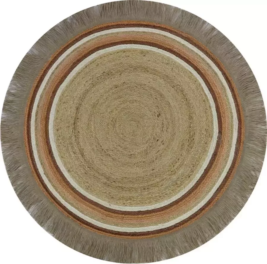 Tapis Petit Tess vloerkleed kindervloerkleed Ø110 rust