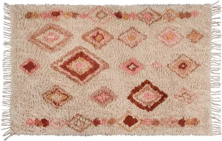 Konges Slöjd Tapis Petit Vloerkleed Inez Pink 120 x 180 cm