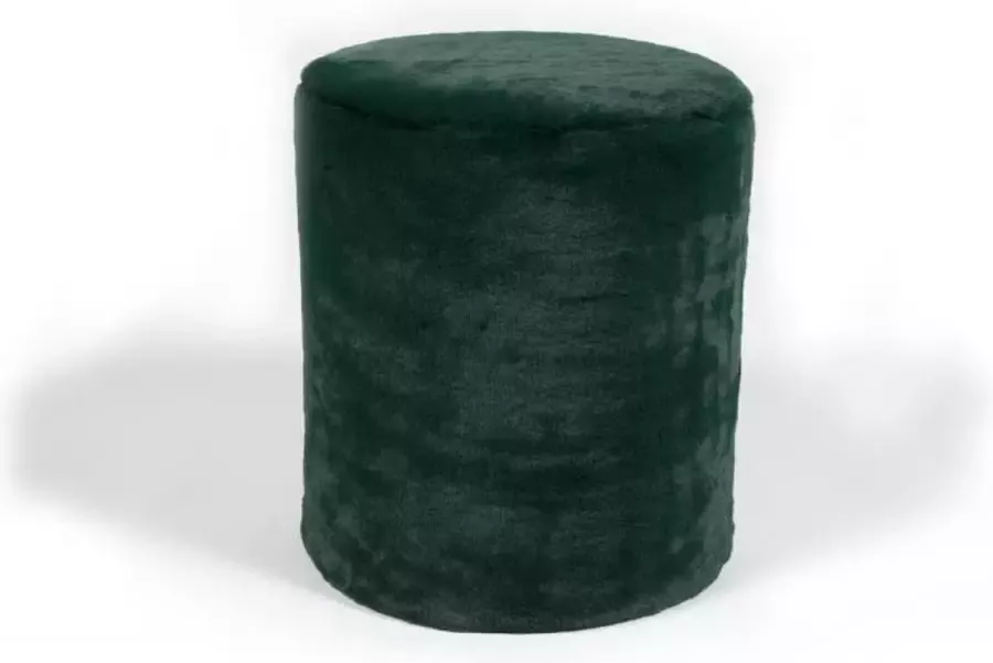 Wild&Soft Wild & Soft Poef medium Jungle green Super zacht