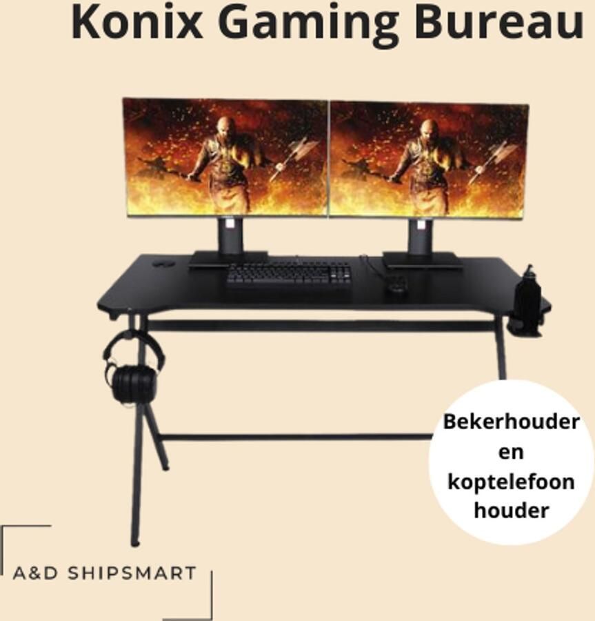 Konix Drakkar Gaming Bureau Organizer -Tafel