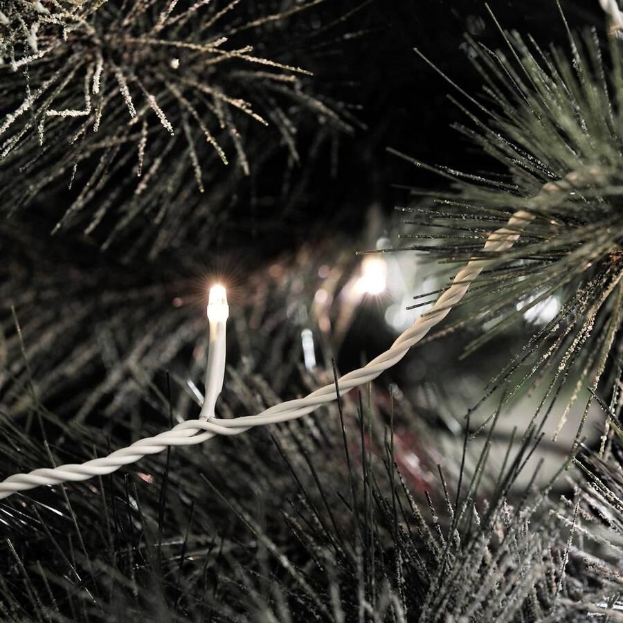Konstsmide 3611-102 Micro-lichtketting Buiten werkt op het lichtnet Aantal lampen 80 LED Warmwit Verlichte lengte: 12.6