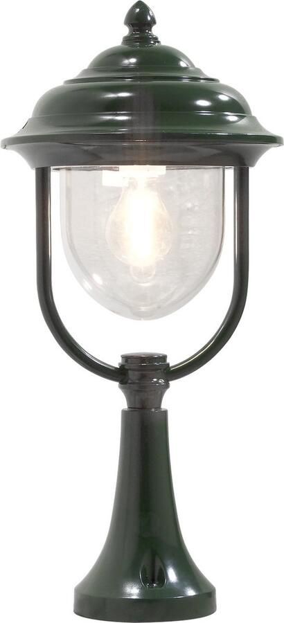 Konstsmide Klassieke sokkellamp Parma Antiek groen 7224-600