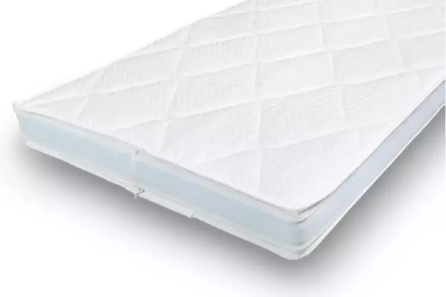 Kosmosmatrassen.nl Toppermatras XXXL Topdek 90x200 Luxe 3d Topper Matras HR Koudschuim 12 cm 100% Veilig Product -Orthopedisch