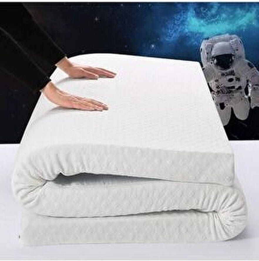 Kosmosmatrassen.nl Topdekmatras Bamboo Gel Hybrid Traagschuim 180x210 9 cm dik