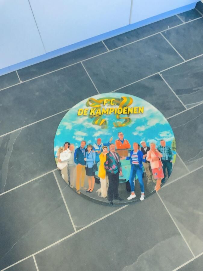 Kreisy FC De Kampioenen Kamertapijt rond diam. 65 cm