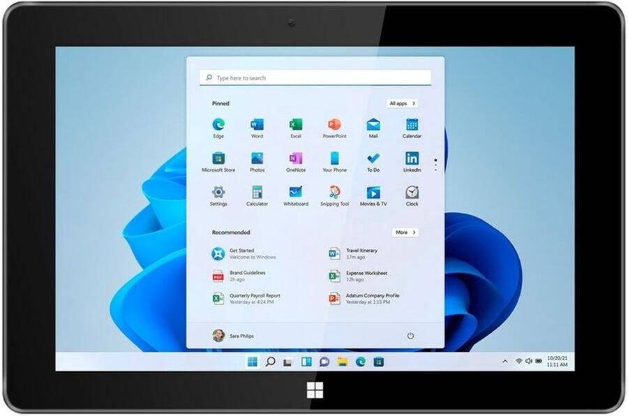 Kruger & Matz Tablet KM1089 10 1 Intel Celeron N4020 8 GB RAM 256 GB Zwart