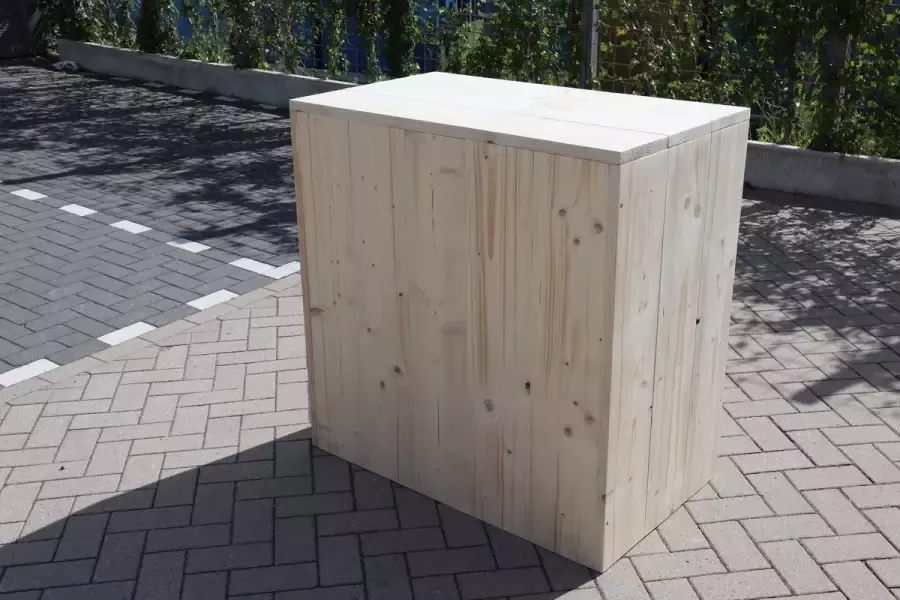 KSM-Steigerhout Balie “Roma Basic” van nieuw steigerhout – Steigerhouten bar – Toog van hout – 100cm