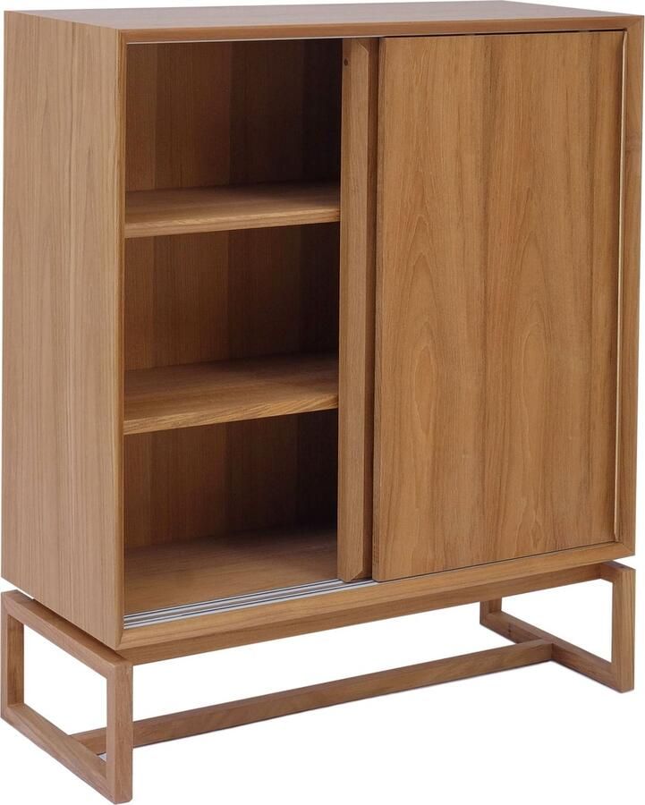 Ktwo home Scandinavisch design schuifdeurkast teak