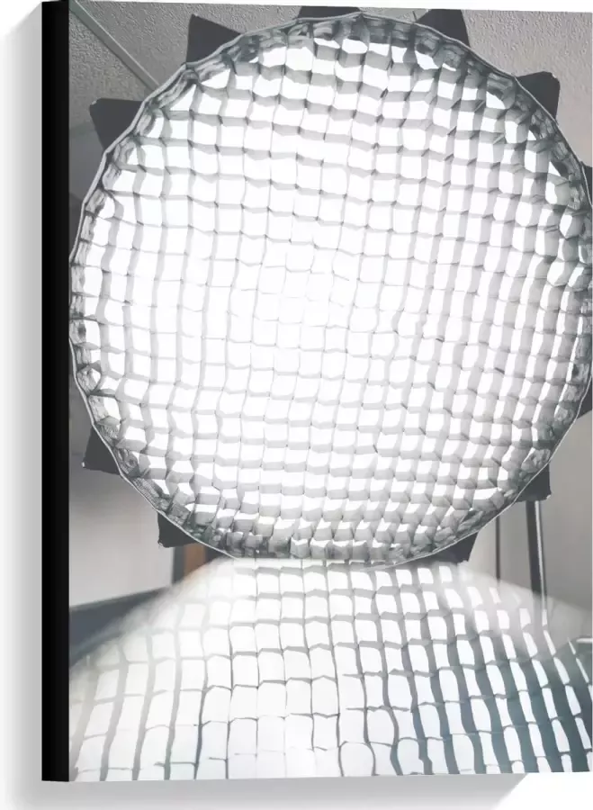 KuijsFotoprint Canvas Grote Professionele Lamp 40x60cm Foto op Canvas Schilderij (Wanddecoratie op Canvas)