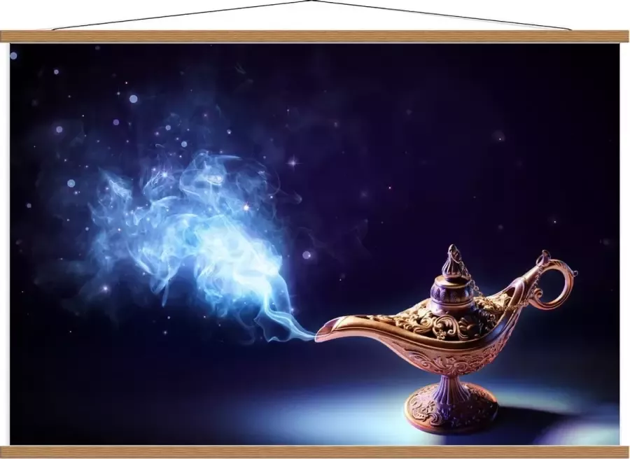 KuijsFotoprint Schoolplaat – Foto van Wonder Lamp 120x80cm Foto op Textielposter (Wanddecoratie op Schoolplaat)