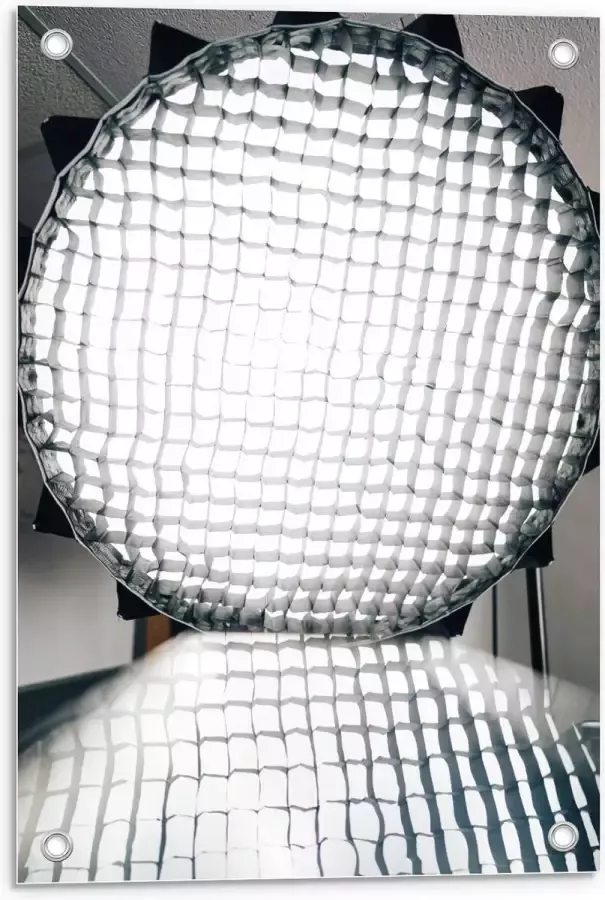 KuijsFotoprint Tuinposter – Grote Professionele Lamp 40x60cm Foto op Tuinposter (wanddecoratie voor buiten en binnen)