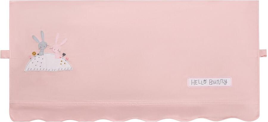 Kukka Bunny Pink Luifel voor 70 x 140 cm Houten Huisbed KFT3000