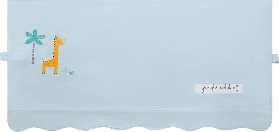 Kukka Giraffe Blue Luifel voor 70 x 140 cm Houten Huisbed KFT3001