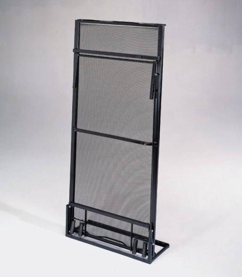 Kuperus Opklapbed Dwarsgespannen Vertikaal 90x200 zwart