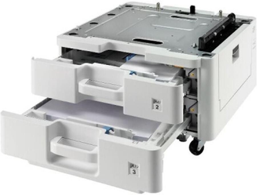 Kyocera PF-471: 2 x 500 vel papiercassette op wieltjes