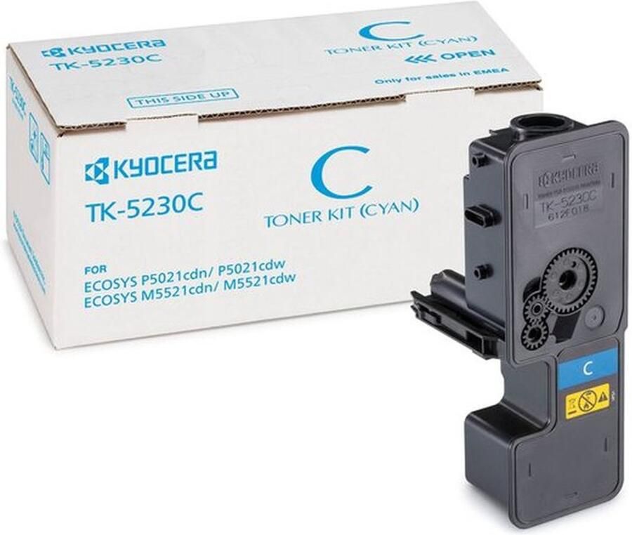 Kyocera TK-5230 tonercartridge 1 stuk(s) Origineel Cyaan