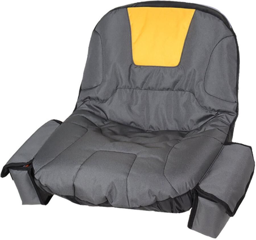 KZQ 1 Stuk Grasmaaier Stoelhoes Grasmaaier Stoelhoes Kussenhoes Tractor Stoelhoes Met Drinkzak 600D Oxford Waterdicht Grasmaaier Stoelhoes Medium Grijs