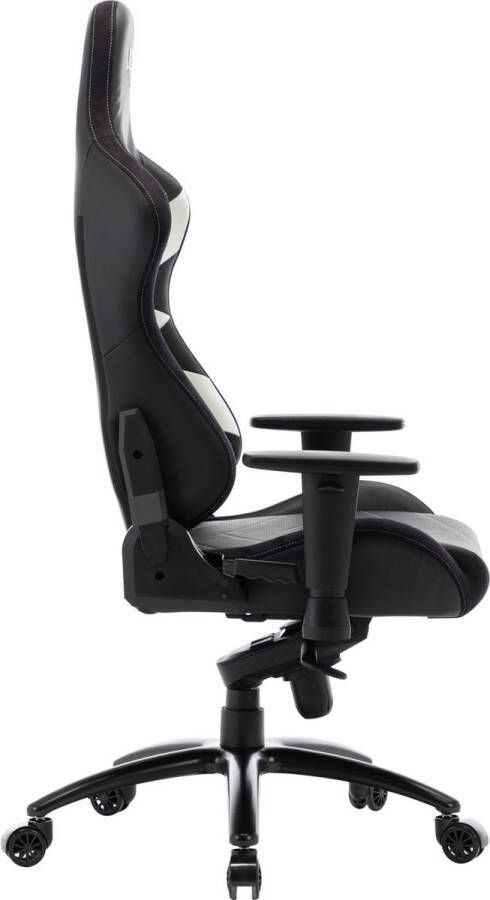 L33T-GAMING Elite V4 Gaming Chair Elite V4 Gaming Stoel E-Sports Gaming Stoel Ergonomisch Game Stoel Bureaustoel PU Leer Wit