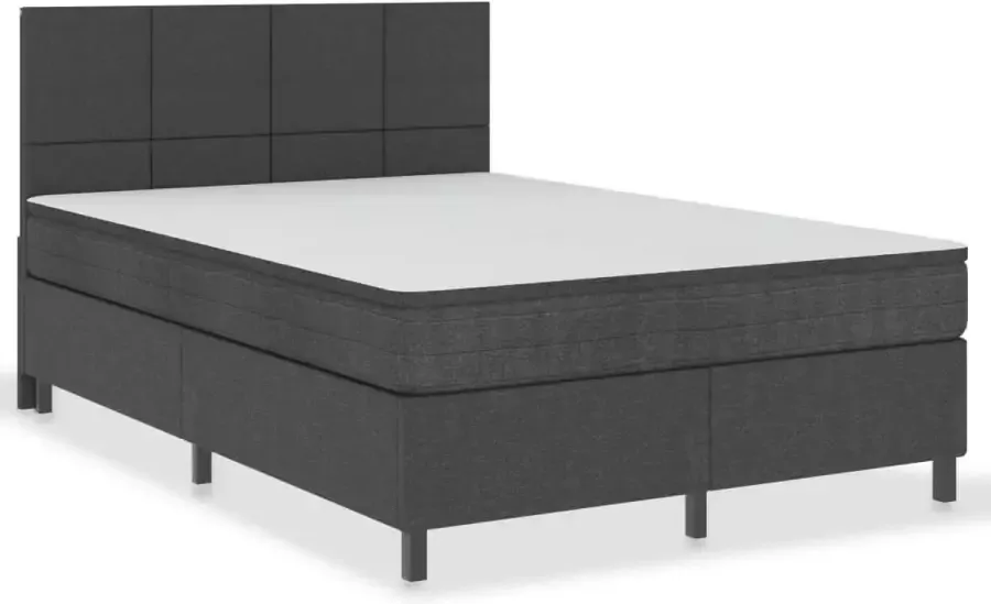 Dolce Vita La Boxspring stof donkergrijs 160x200 cm