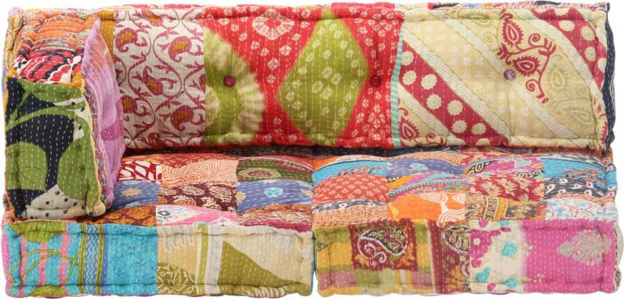 La Dolce Vita Poef stof patchwork