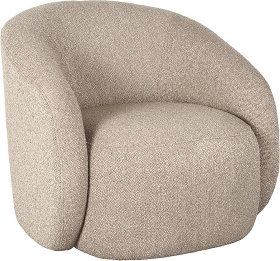 LABEL51 Alby Fauteuil Bruin Chicue Boucle - Foto 1