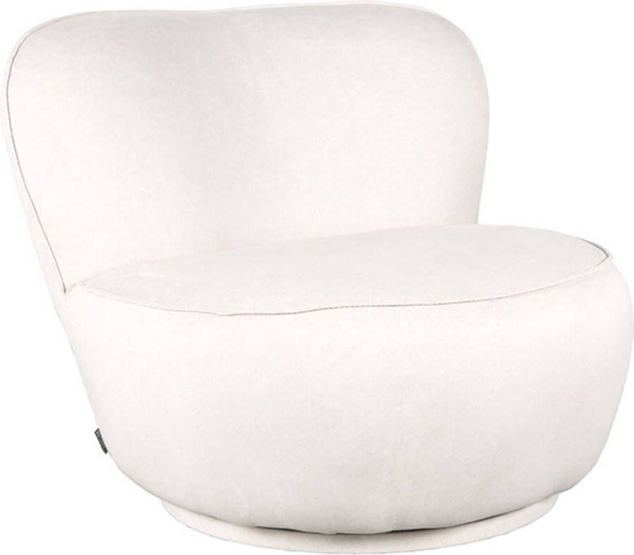 LABEL51 Bunny Fauteuil Crème Microfiber