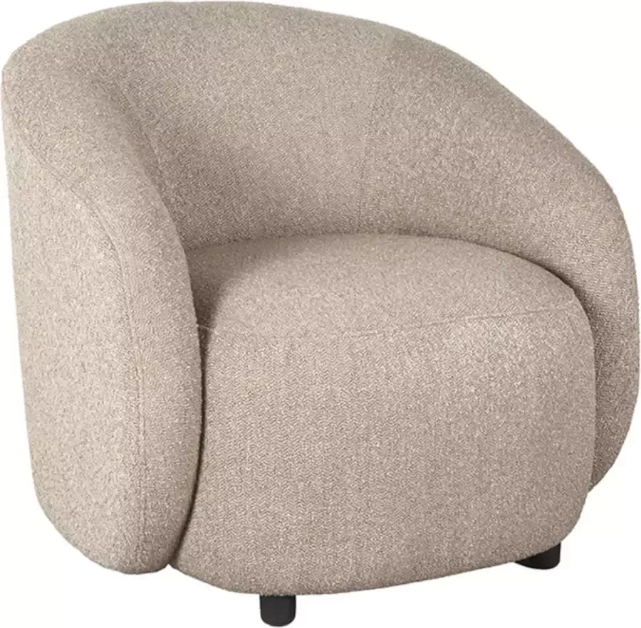 LABEL51 Alby Fauteuil Bruin Chicue Boucle - Foto 2