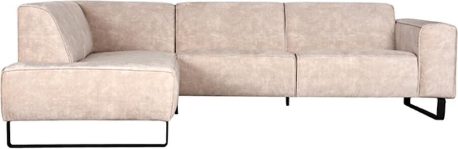 LABEL51 Amaro Hoekbank Naturel Velours Links