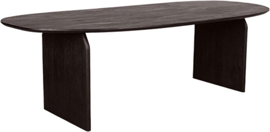 LABEL51 Cooper Eetkamertafel Bruin Hout 210x110 cm