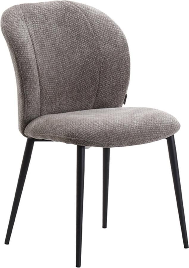 LABEL51 Eetkamerstoel Vino Stone Set van 2