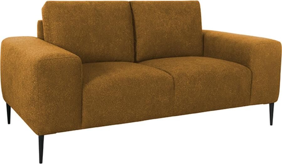 LABEL51 Ferraro Bank Geel Stof 2-Zits Met Armleuning